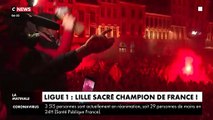 Des milliers de supporteurs ont célébré cette nuit sur la Grand-place de Lille, sans aucun geste barrière, le sacre du Losc, devenu champion de France pour la 4e fois de son histoire