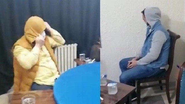 Kumar operasyonunda polisi gören camdan atladı