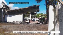 Un incendie détruit une maison et fait un blessé