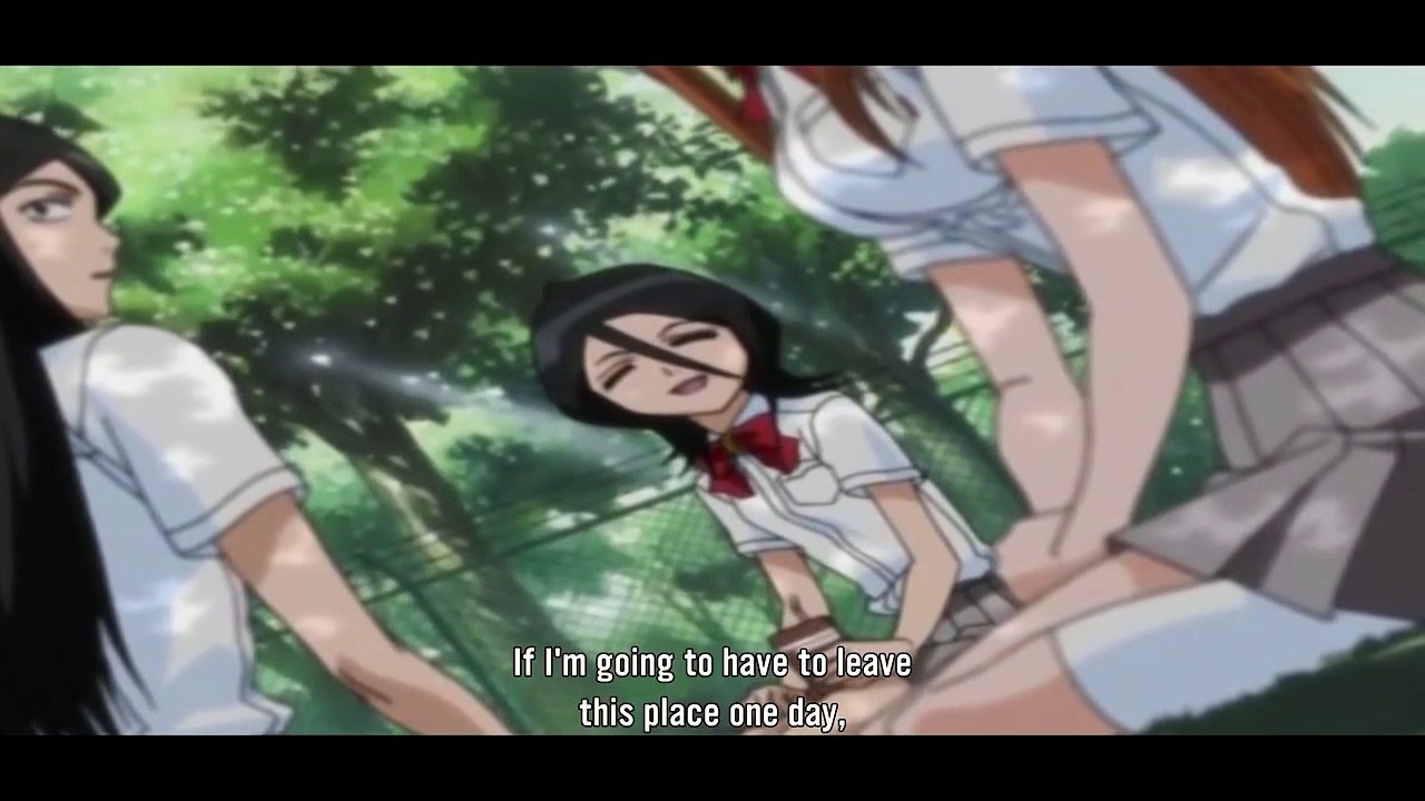 Ichigo vs. Renji First Fight - Byakuya Says Ichigo is Strong
