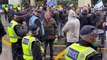 Londra polisi, İsrail destekçilerinin Filistin destekçilerine saldırmasını önledi