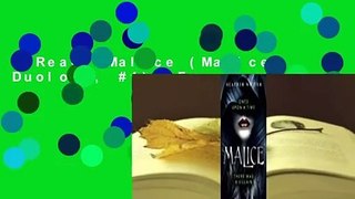 [Read] Malice (Malice Duology, #1)  For Free