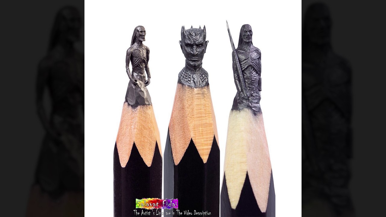 Creative Carving Sculptures Artwork | Stone Carving | Eggs Carving | Pencil Carving