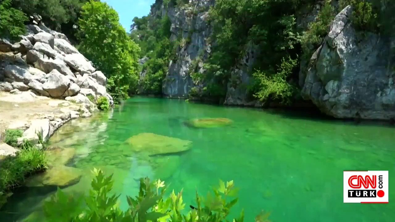 Doğa harikası kanyon ziyaretçilerini bekliyor
