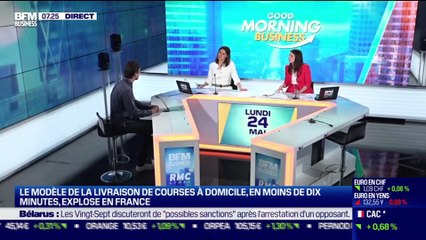 Pierre Guionin (Gorillas): Le modèle de la livraison de courses à domicile, en moins de dix minutes, explose en France - 24/05