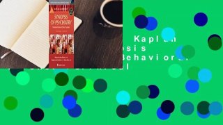 About For Books  Kaplan & Sadock's Synopsis of Psychiatry: Behavioral Sciences/Clinical