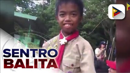 Isang fire volunteer sa Makati City hinahangaan, buong tapang pa rin na nagseserbisyo sa kabila ng kanyang murang edad at tangkad