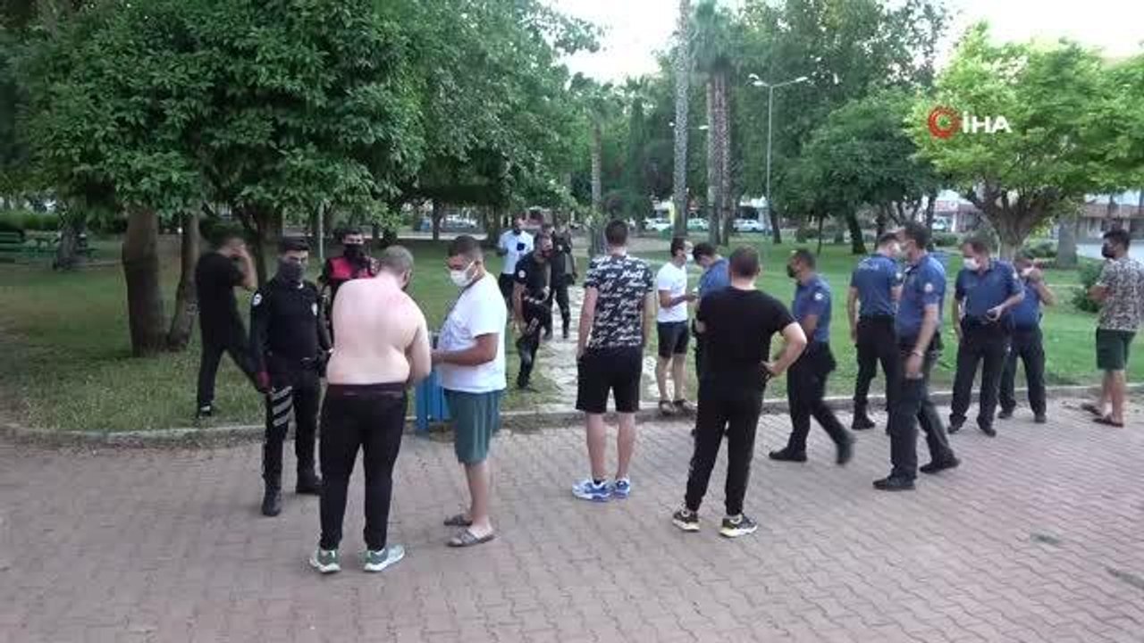 Hem kısıtlamayı ihlal etti hem kavga edip polise "Niye geç geliyorsunuz" dedi