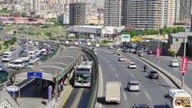 İSTANBUL - Sokağa çıkma kısıtlamasının sona ermesiyle trafik yoğunluğu arttı (2)