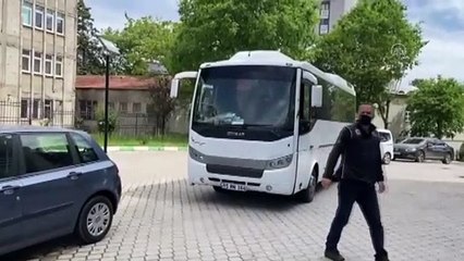 SAMSUN - FETÖ'nün 'mahrem askeri yapılanması'na yönelik operasyonda yakalanan 14 zanlı adliyede