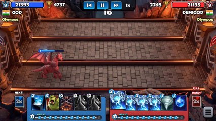 Shocking a DRAGON to death  Castle Crush short video_