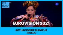 Actuación de Manizha (Rusia) en Eurovisión 2021