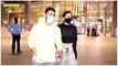 Gauahar Khan & Zaid Darbar Spotted At The Airport