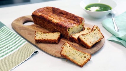 Mliječni kruh s tikvicama i sirom