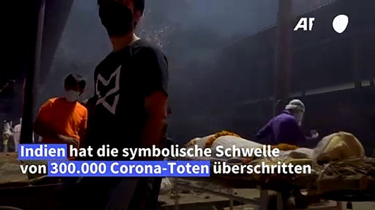 Indien überschreitet Schwelle von 300.000 Corona-Toten