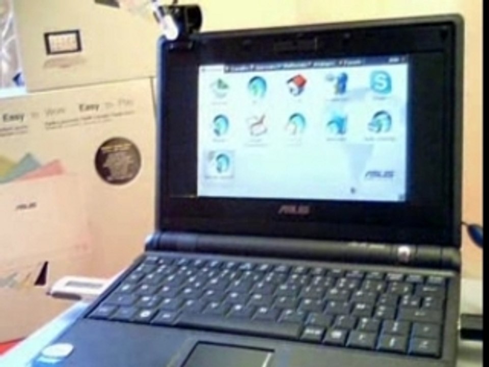 Test eeepc lecture de vidéos et de musique