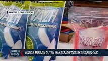 Warga Binaan Rutan Makassar Produksi Sabun Cair
