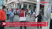 Yine İstanbul yine çıplak turist: Gözaltına alınmamak için soyundu