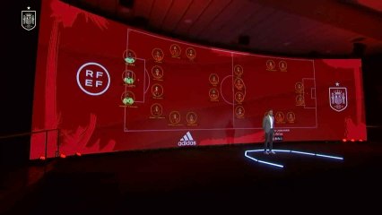 Así anunció Luis Enrique los 24 convocados de España para la Eurocopa 2020