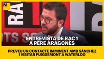 Aragonès preveu un contacte imminent amb Sánchez i visitar Puigdemont a Waterloo