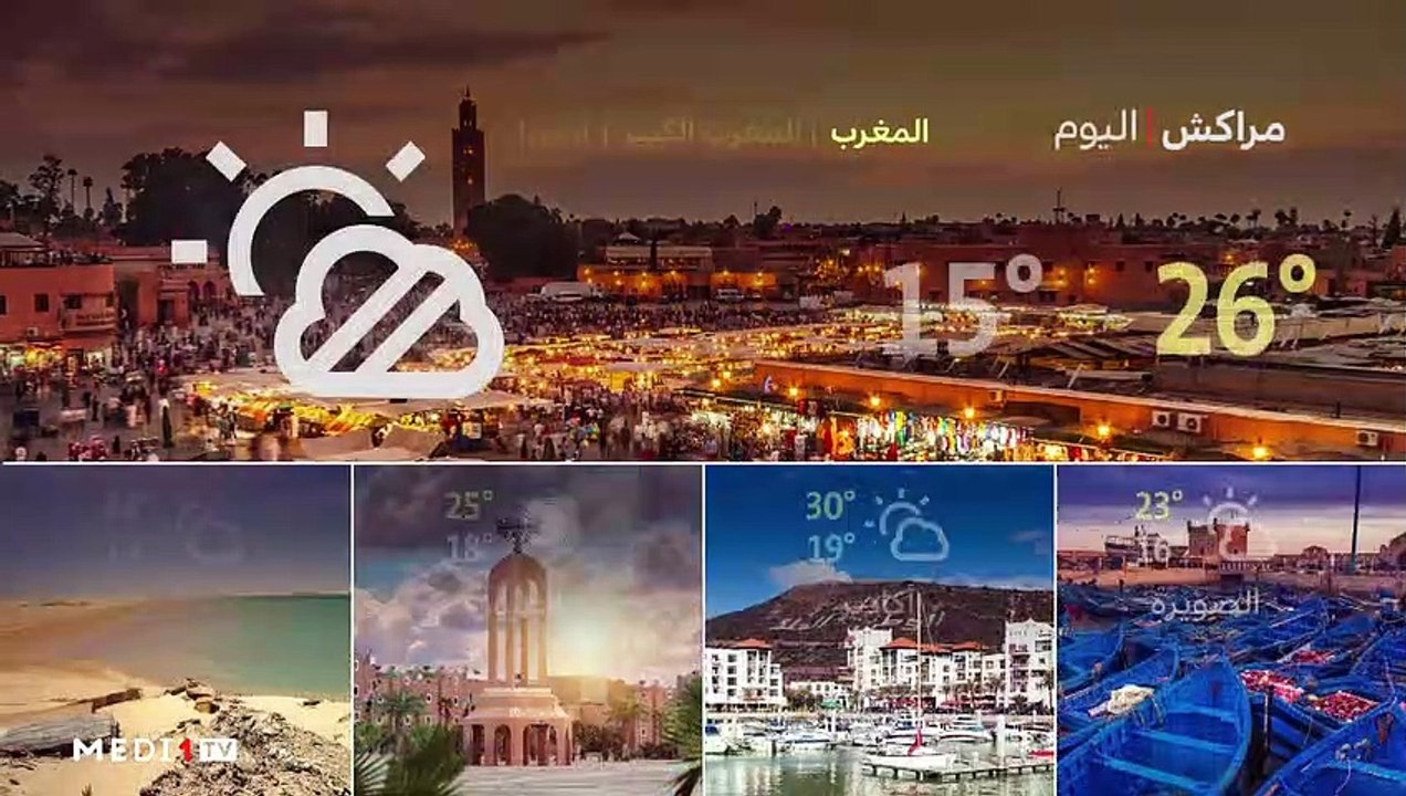 النشرة الجوية - 24/05/2021
