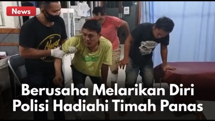PELAKU CURANMOR DI PEKANBARU DIHADIAHI TIMAH PANAS  SAAT BERUSAHAA MELARIKANDIRI !!