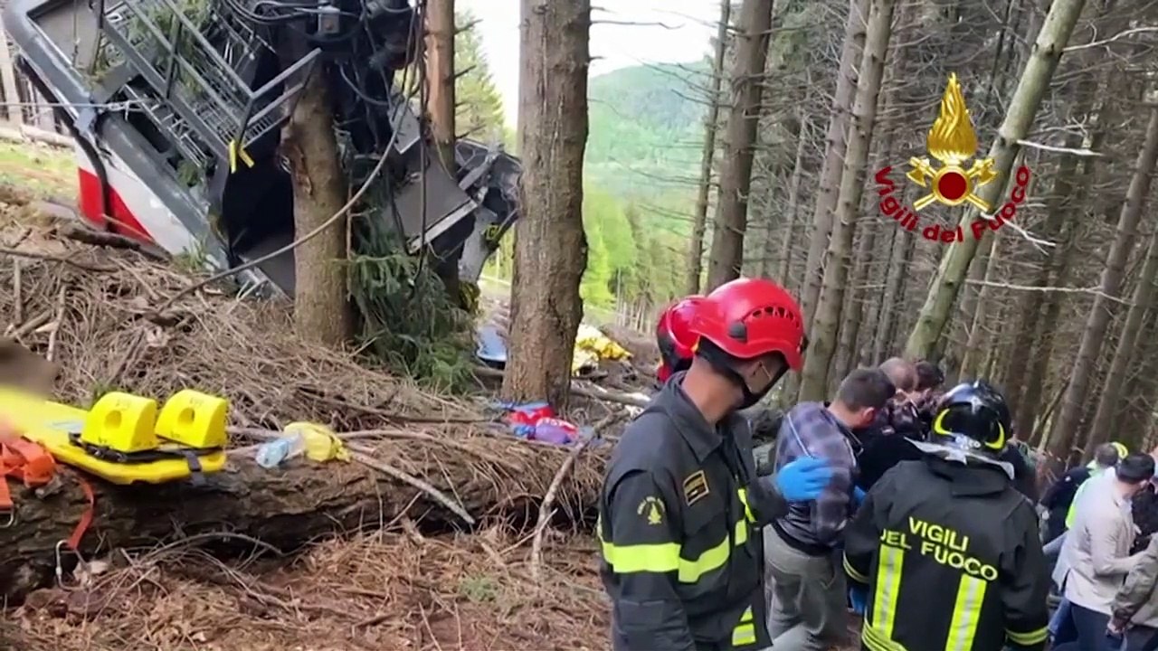 Seilbahn-Absturz in Italien: Zahl der Toten steigt auf 14