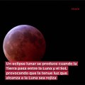 Eclipse total de luna y superluna el 26 de mayo
