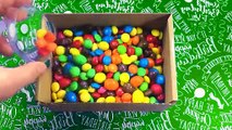 Box Full of Sweets M_M_s and Skittles Nursery Rhymes and Finger Family Baby Songs