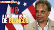 La alcaldesa de Chicago no concederá entrevistas a periodistas blancos