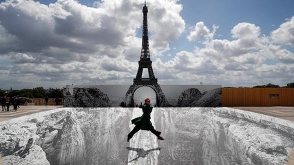 Viral Photos: French contemporary artist unveils his latest art installation