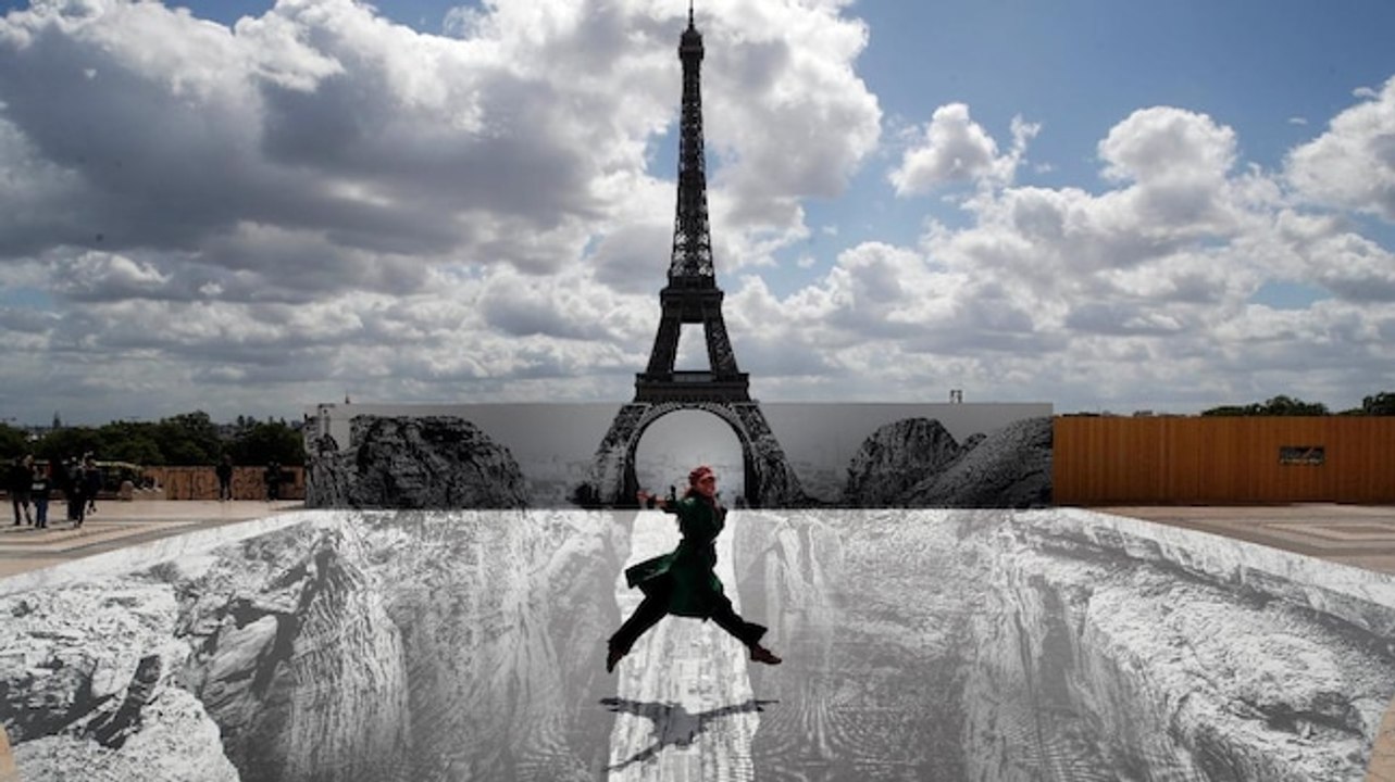 Viral Photos: French contemporary artist unveils his latest art installation