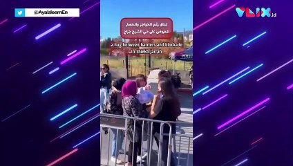 Momen Haru Pertemuan Sahabat di Sheikh Jarrah