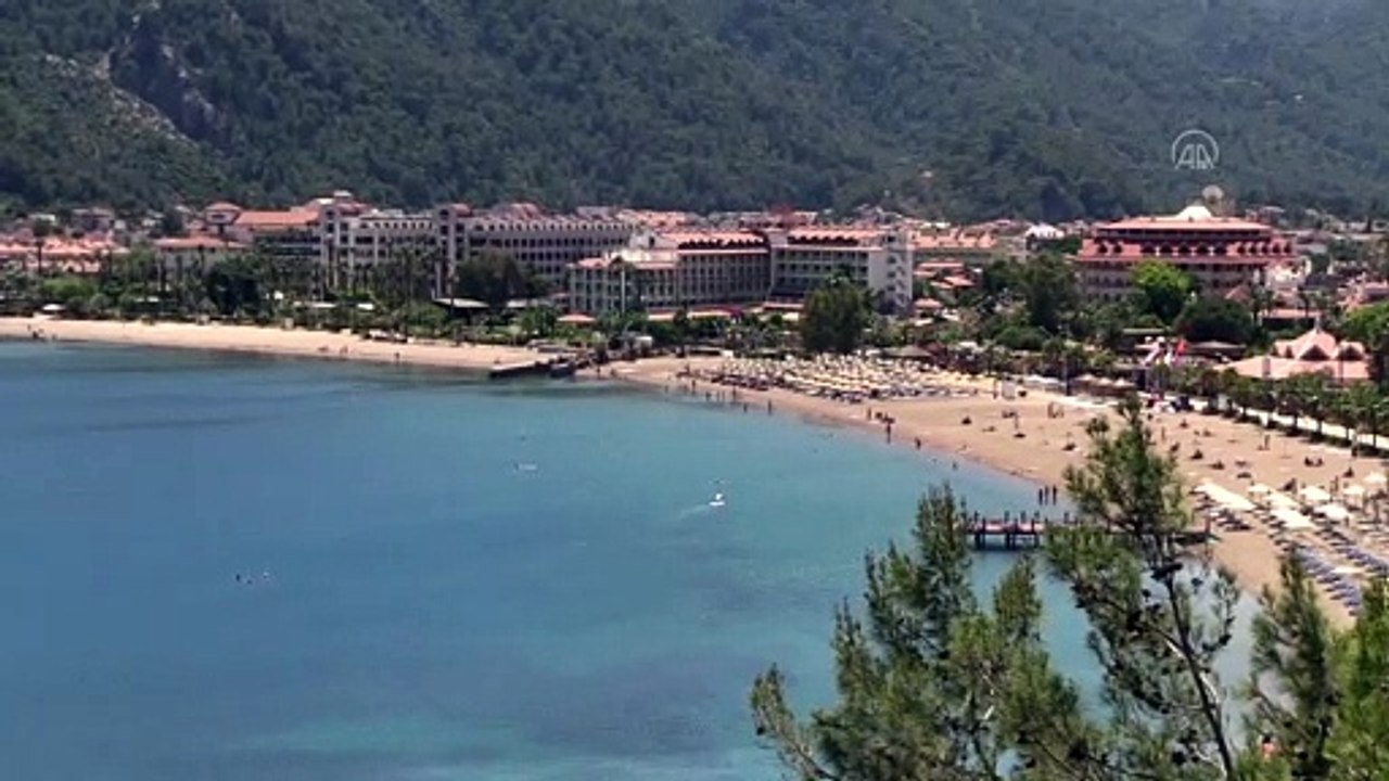 MUĞLA - Turizm merkezi Muğla'nın sahillerinde hareketlilik yaşanıyor - Marmaris