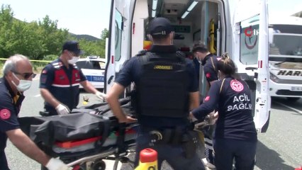 Karı kocayı trafik kazası ayırdı