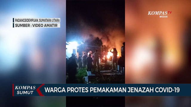 Warga Protes Pemakaman Jenazah Covid-19