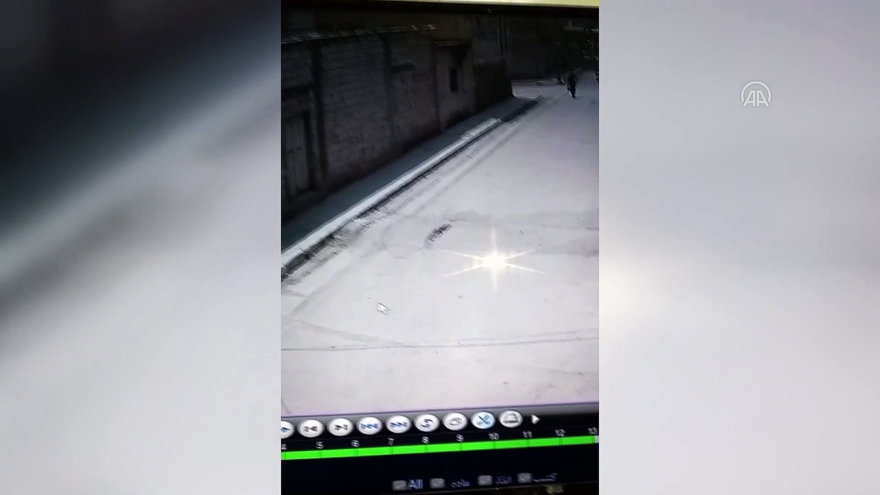 CERABLUS - Suriye'nin Cerablus ilçesinde bombalı terör saldırısında 3 sivil hayatını kaybetti