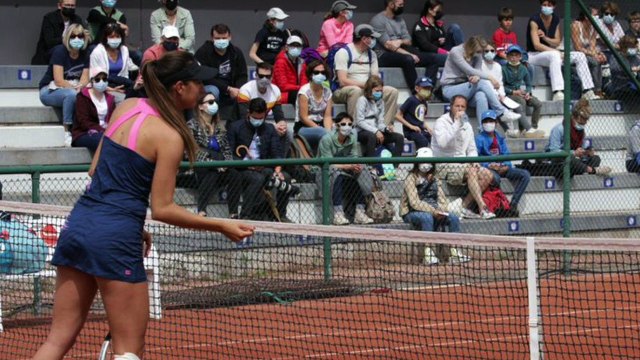 WTA - Strasbourg 2021 - Océane Dodin : Je vais aller faire des soins et ça sera bien guéri pour Roland-Garros