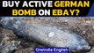 UK man tries to sell 'active' German bomb on eBay | Hampshire Police evacuates area | Oneindia News