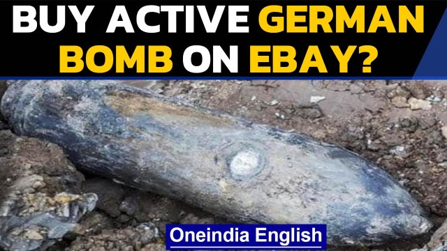 UK man tries to sell 'active' German bomb on eBay | Hampshire Police evacuates area | Oneindia News