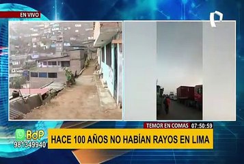 Comas: vecinos son sorprendidos por tormenta de arena