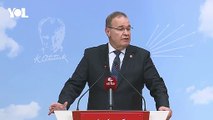 CHP Sözcüsü Faik Öztrak: Memleket 'Narcos' setine dönmüş