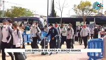 Luis Enrique se carga a Sergio Ramos