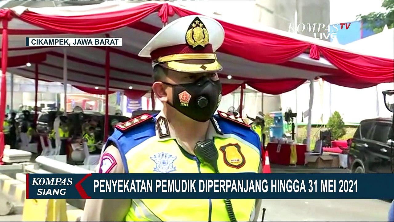 Penyekatan Mudik Diperpanjang Hingga 31 Mei 2021