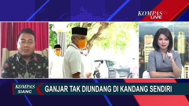 Ganjar Pranowo Tidak Diundang PDIP di Kandang Sendiri