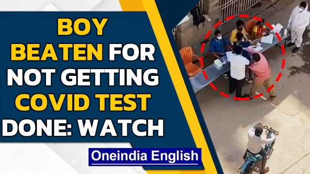 Bengaluru: BBMP officials beat teenager and force him to get tested for Covid | Oneindia News
