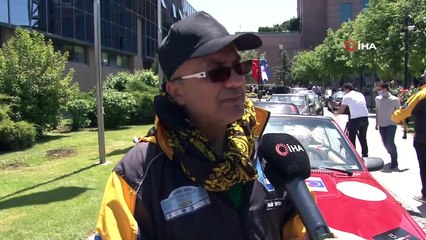 Doğu-Batı Barış Rallisi Ankara’dan uğurlandı