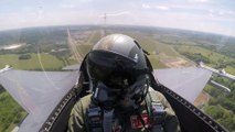 In-Flight Footage – 187th Fighter Wing’s Flyovers – Montgomery – Alabama