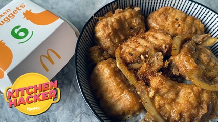 Kitchen Hacker: How To Make Katsudon Using McDonald's Chicken McNuggets | Yummy PH