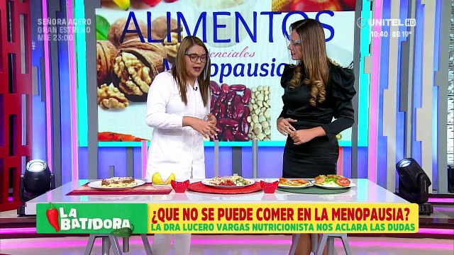 ¿Qué alimentos se debe consumir durante la menopausia?